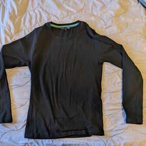 Soho Long Sleeved Black Shirt, Size Small